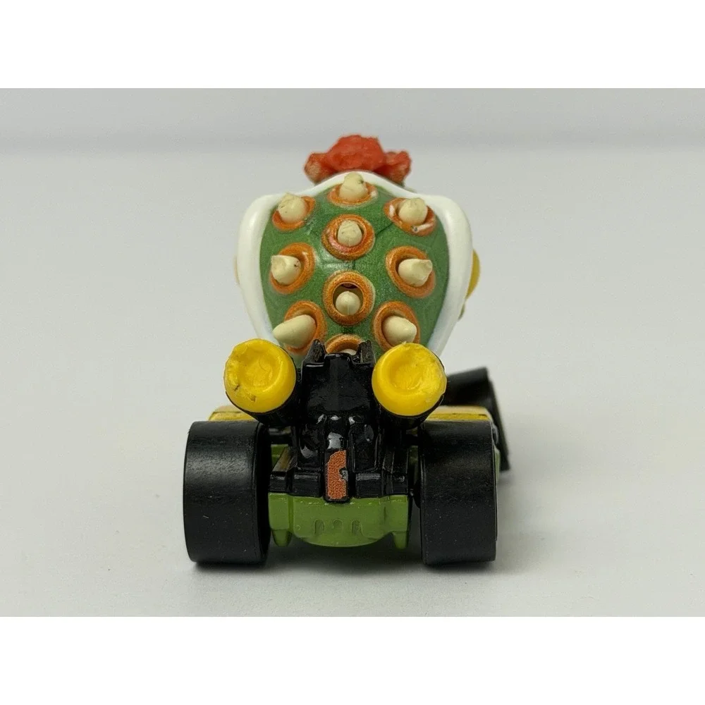 2022 HOT WHEELS MARIO KART STANDARD KART BOWSER YELLOW DIECAST 2 1/4